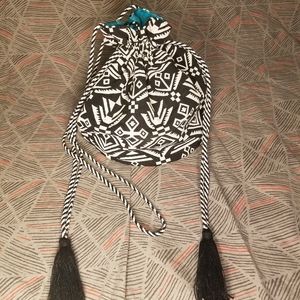 Retro 90's style sack purse
